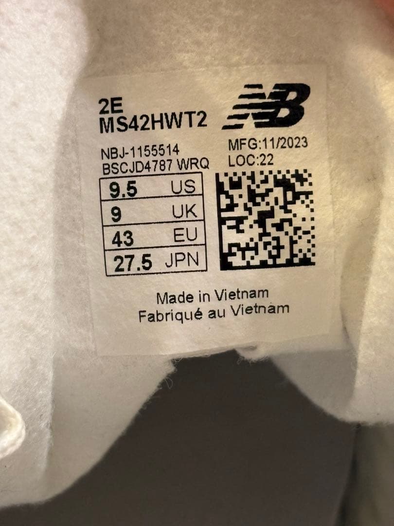 シューズ New balance 442