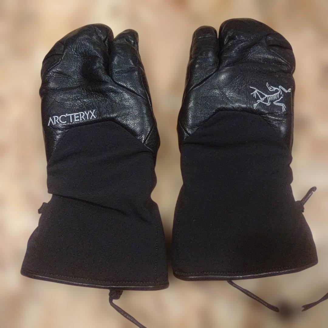 ARC'TERYX GORE-TEX ミトングローブ 黒