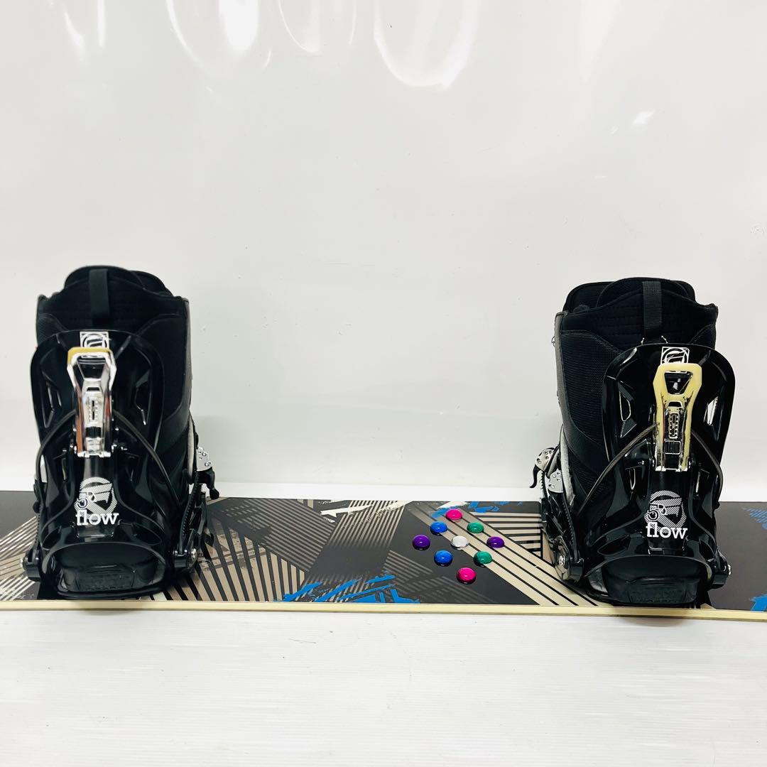 FLOW フロー　ボードセット　フロウ　スノーボード　3点セット　ボア　ブーツ