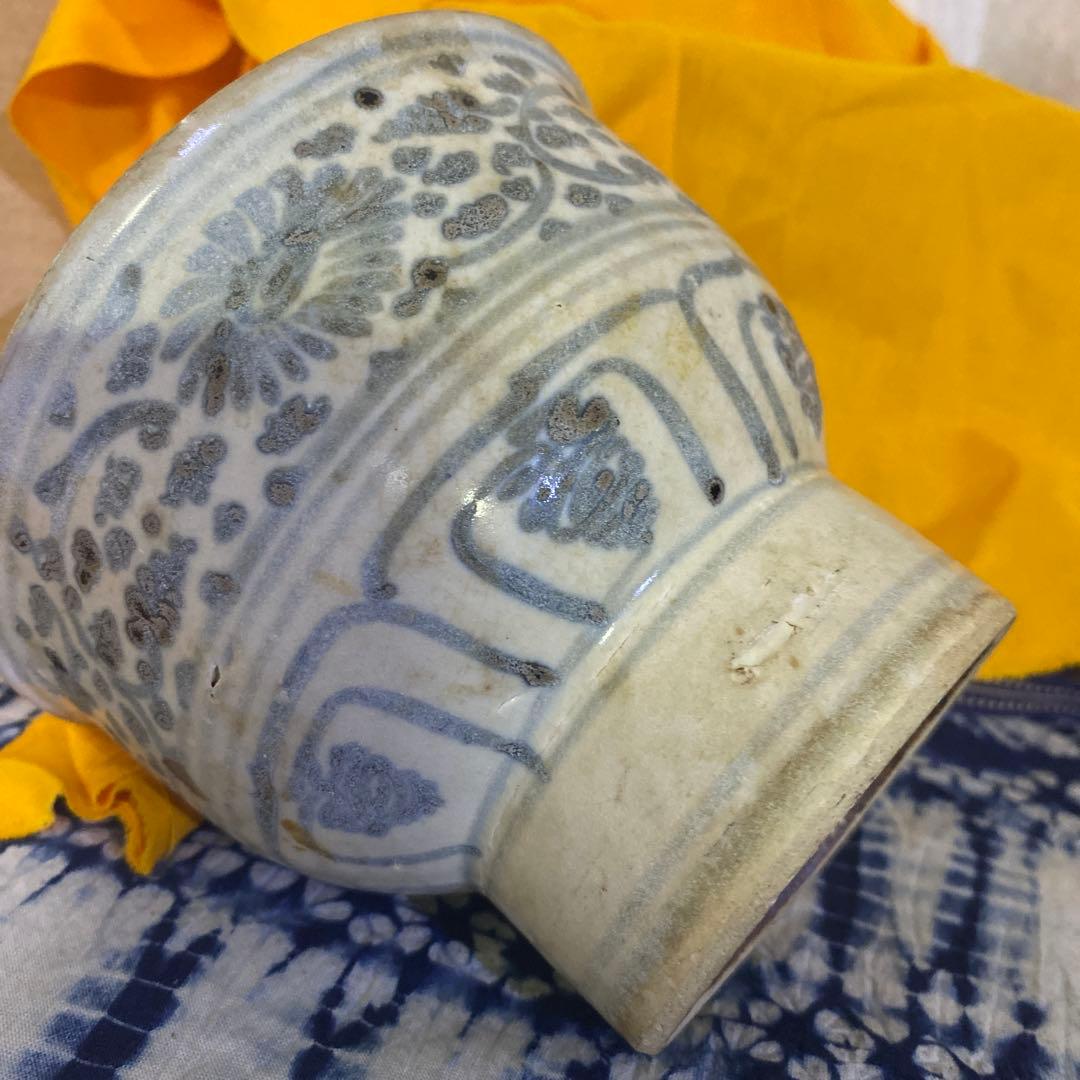 安南　茶碗　茶道具