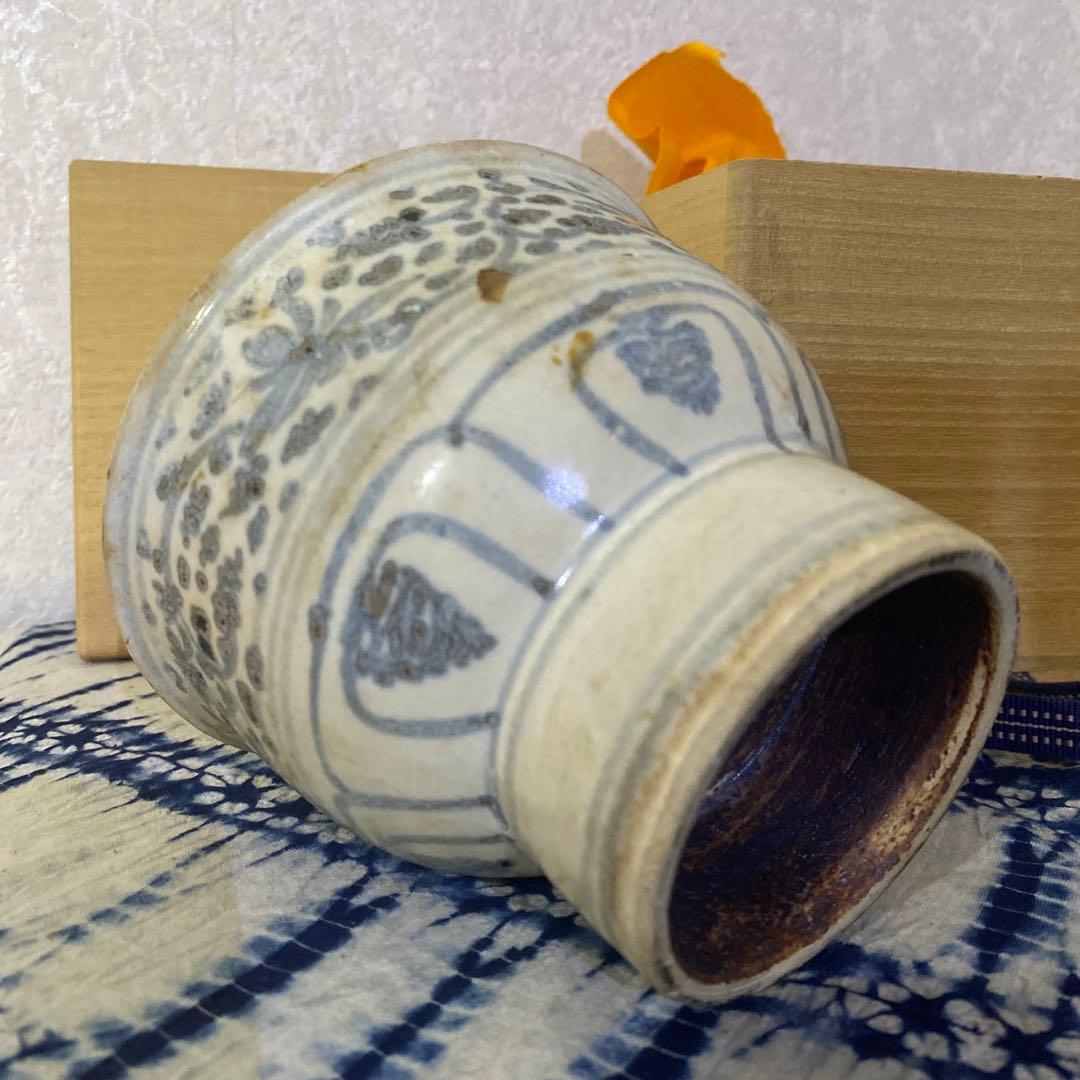 安南　茶碗　茶道具