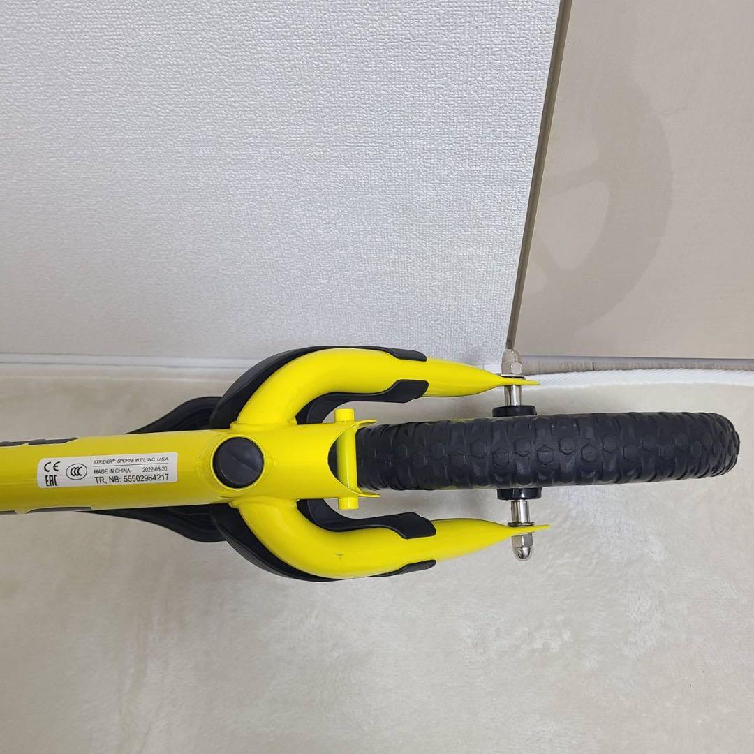 美品【STRIDER】ストライダー スポーツモデル 12インチ イエロー