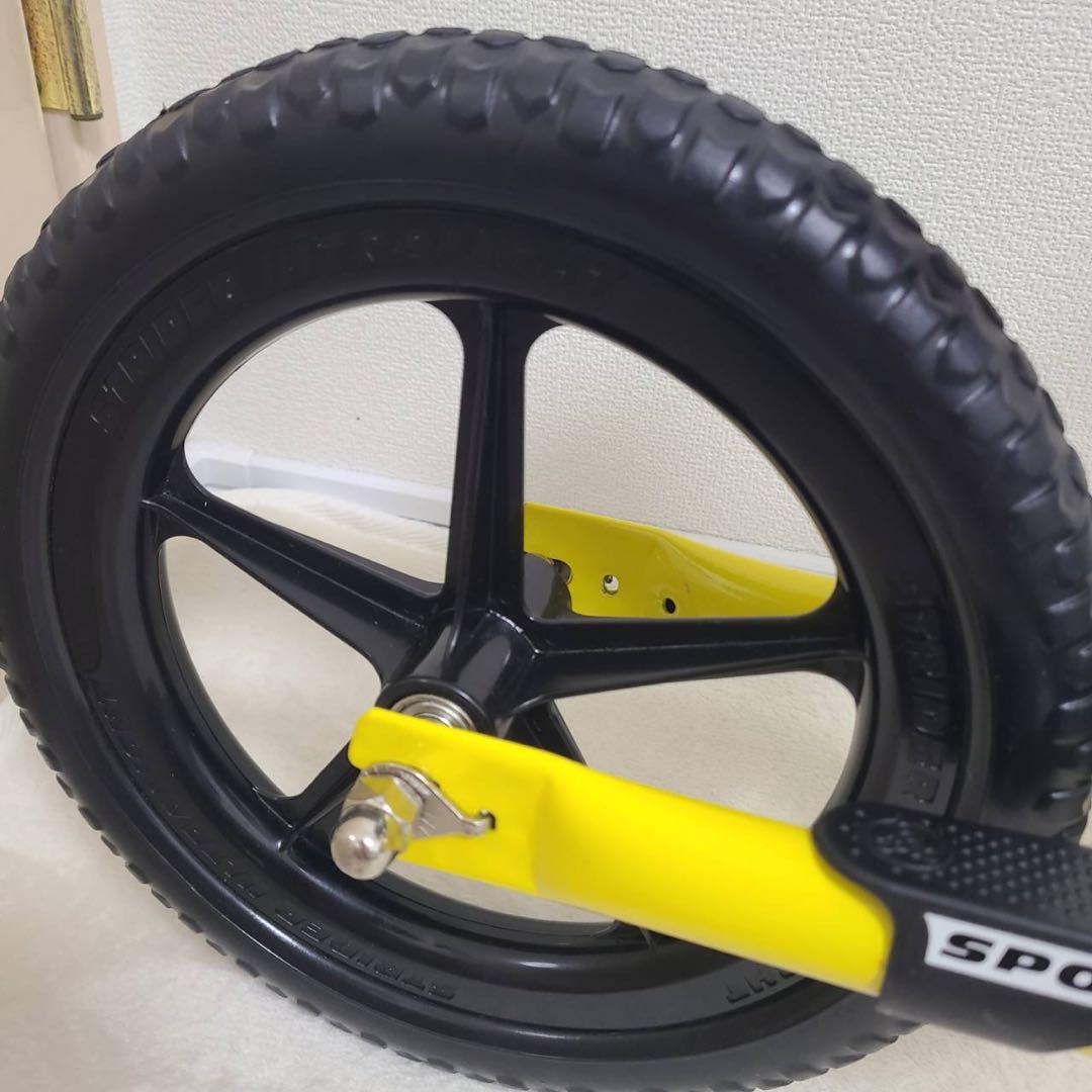 美品【STRIDER】ストライダー スポーツモデル 12インチ イエロー