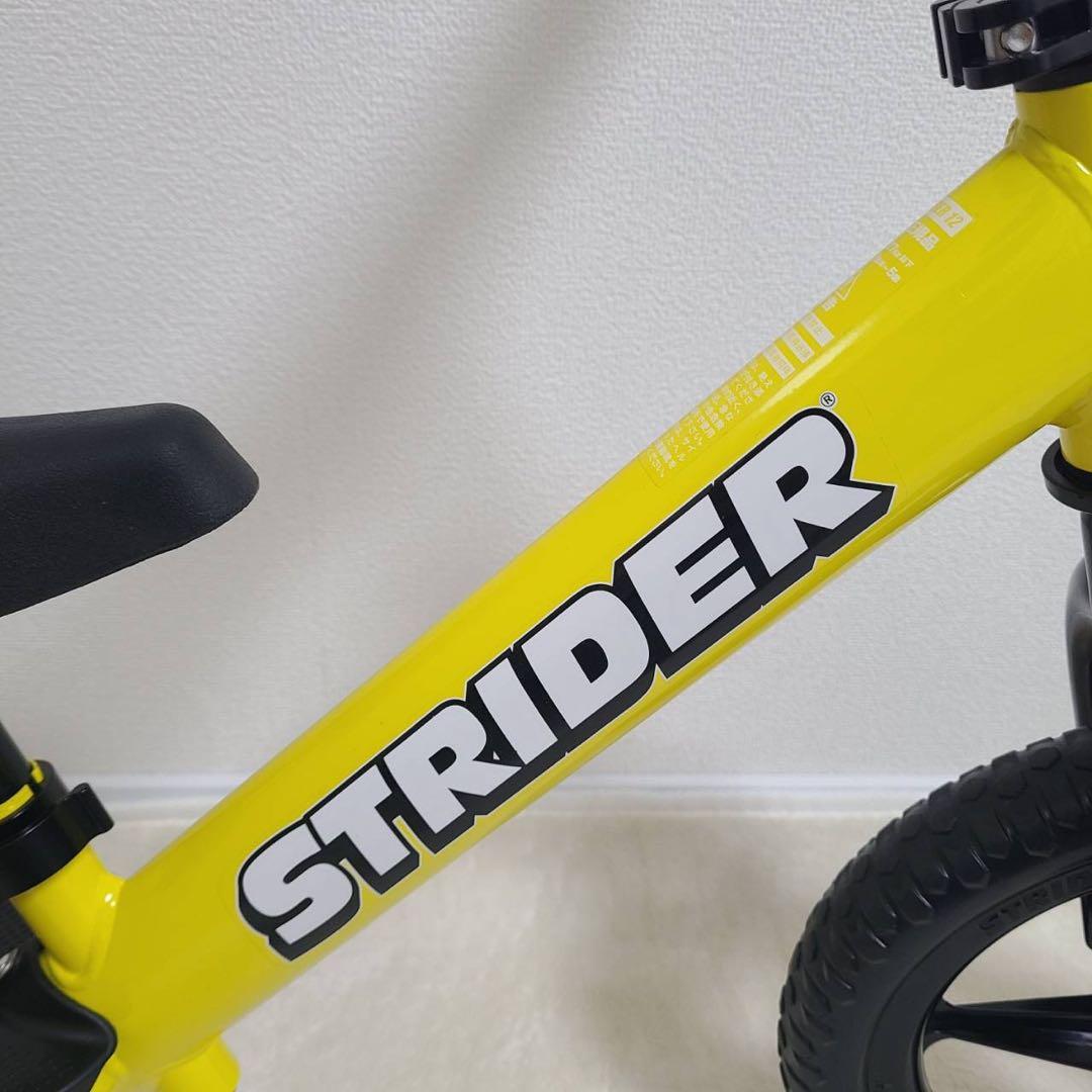 美品【STRIDER】ストライダー スポーツモデル 12インチ イエロー