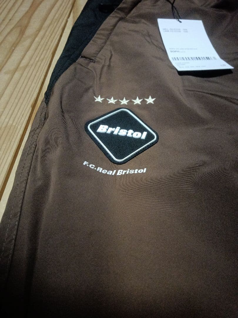 F.C.RealBristolSOPH.ウォームアップパンツブラウンブラックXL
