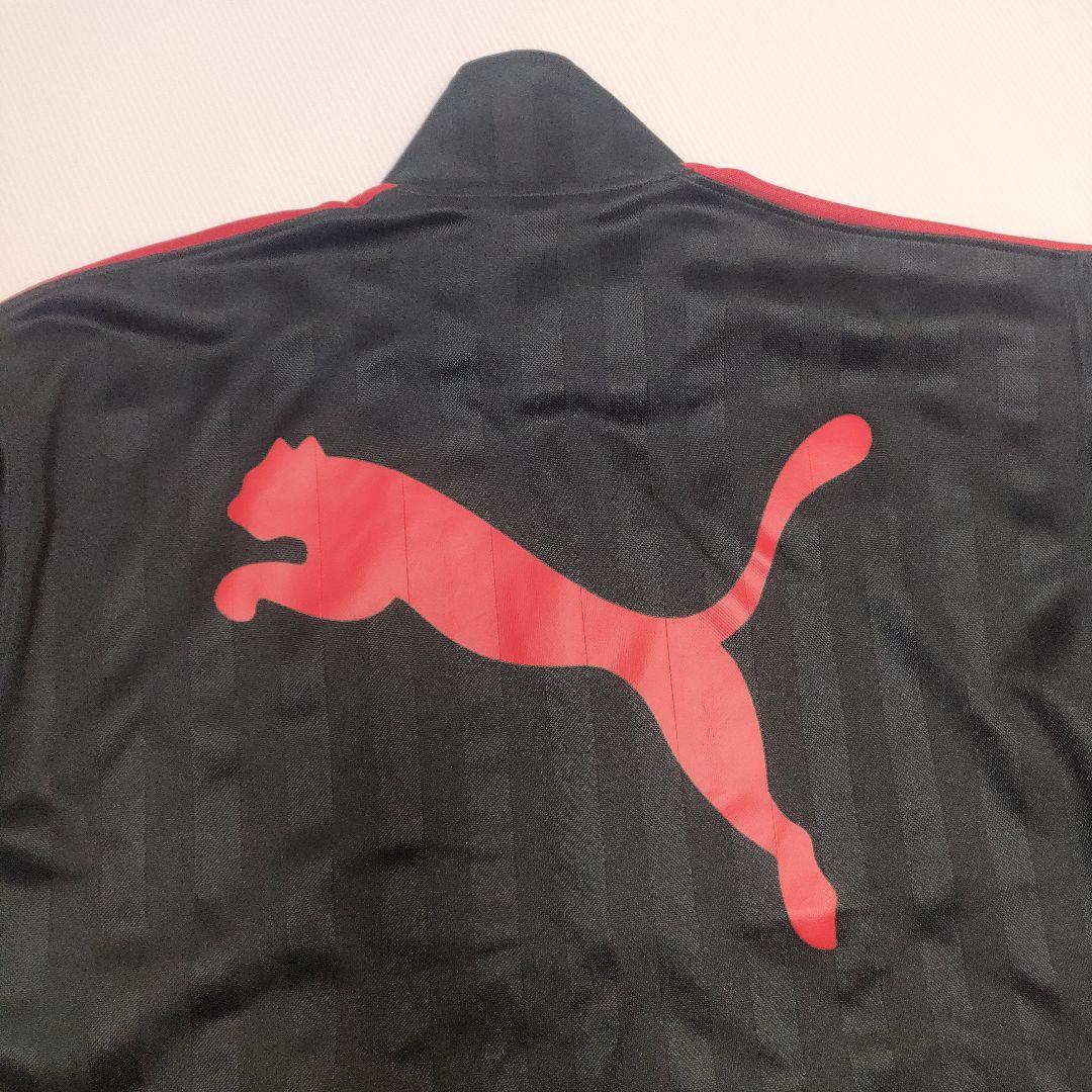 PUMA ジャージ上下セット 黒赤　ユニセックス