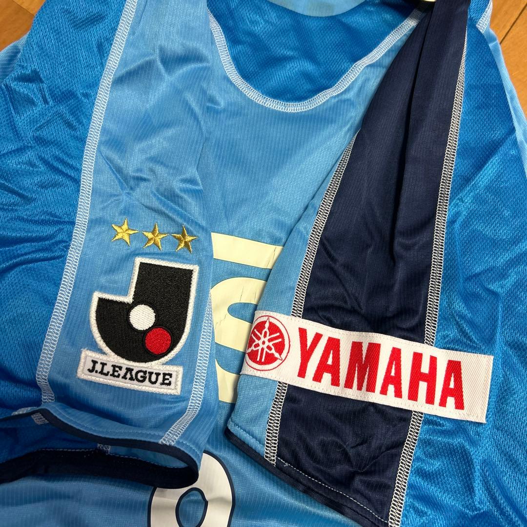 タグ付き PUMA ジュビロ磐田 ユニフォーム 中山雅史 ゴン #9 サイン入り