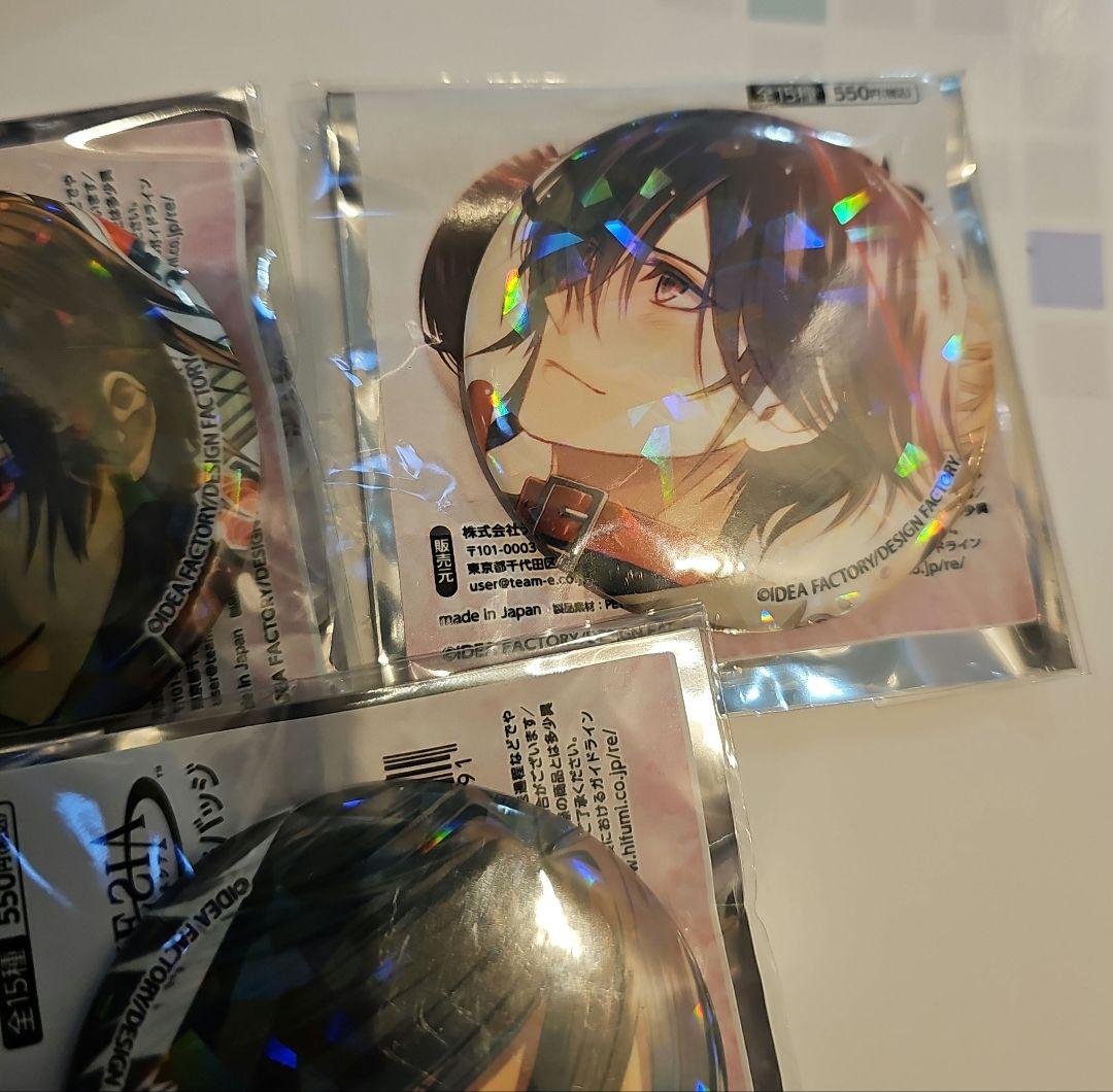AMNESIA 　アムネシア　シン　ホログラム缶バッジ　激レア　3点