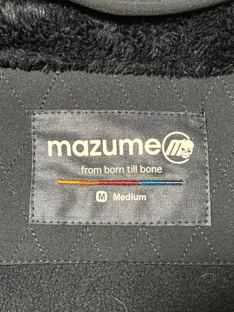 MAZUME フィッシングジャケット ブラック