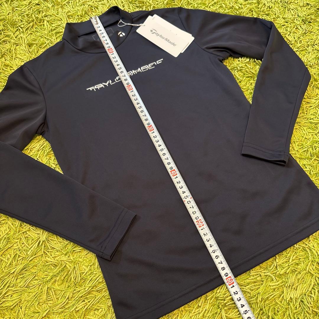 【TaylorMade】S 新品✨秋ゴルフ　ロゴモックネックトップス ロゴ入り
