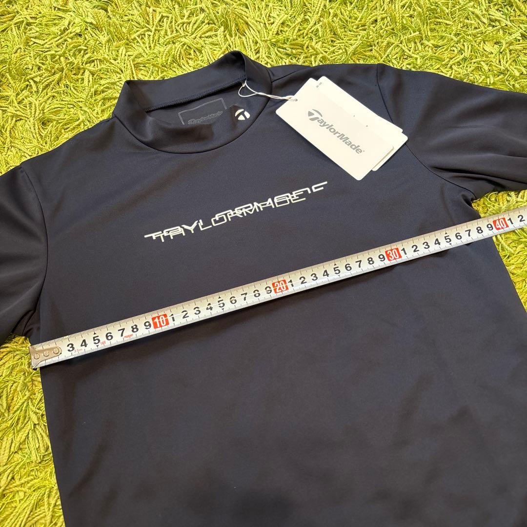 【TaylorMade】S 新品✨秋ゴルフ　ロゴモックネックトップス ロゴ入り