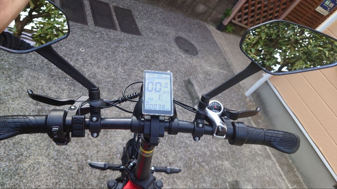 suipie 電動自転車 赤/黒 20インチタイヤ　フルアシスト自転車