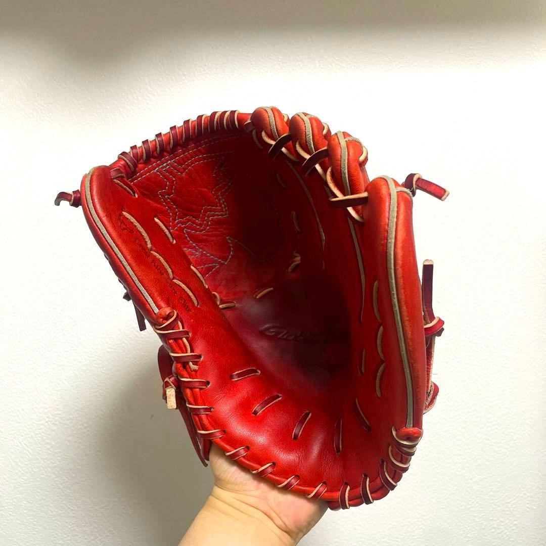 ミズノ グローバルエリート 型抜群 極美品 即戦力 硬式 投手用グローブ