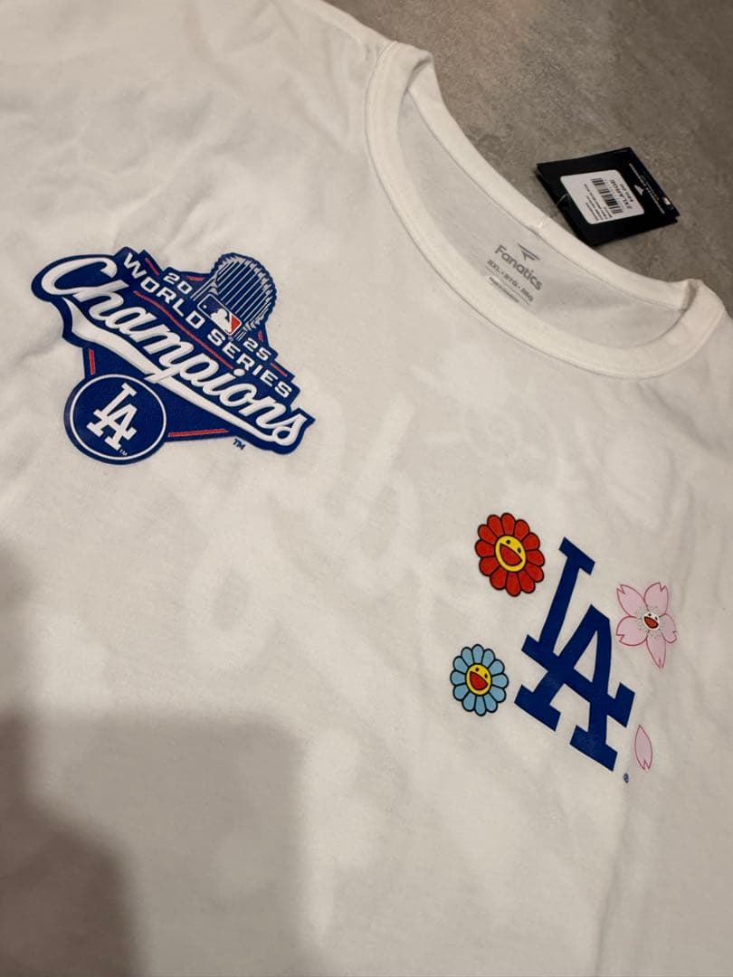 XXL 白　村上隆　ドジャース　2025 カイカイキキ T Dodgers