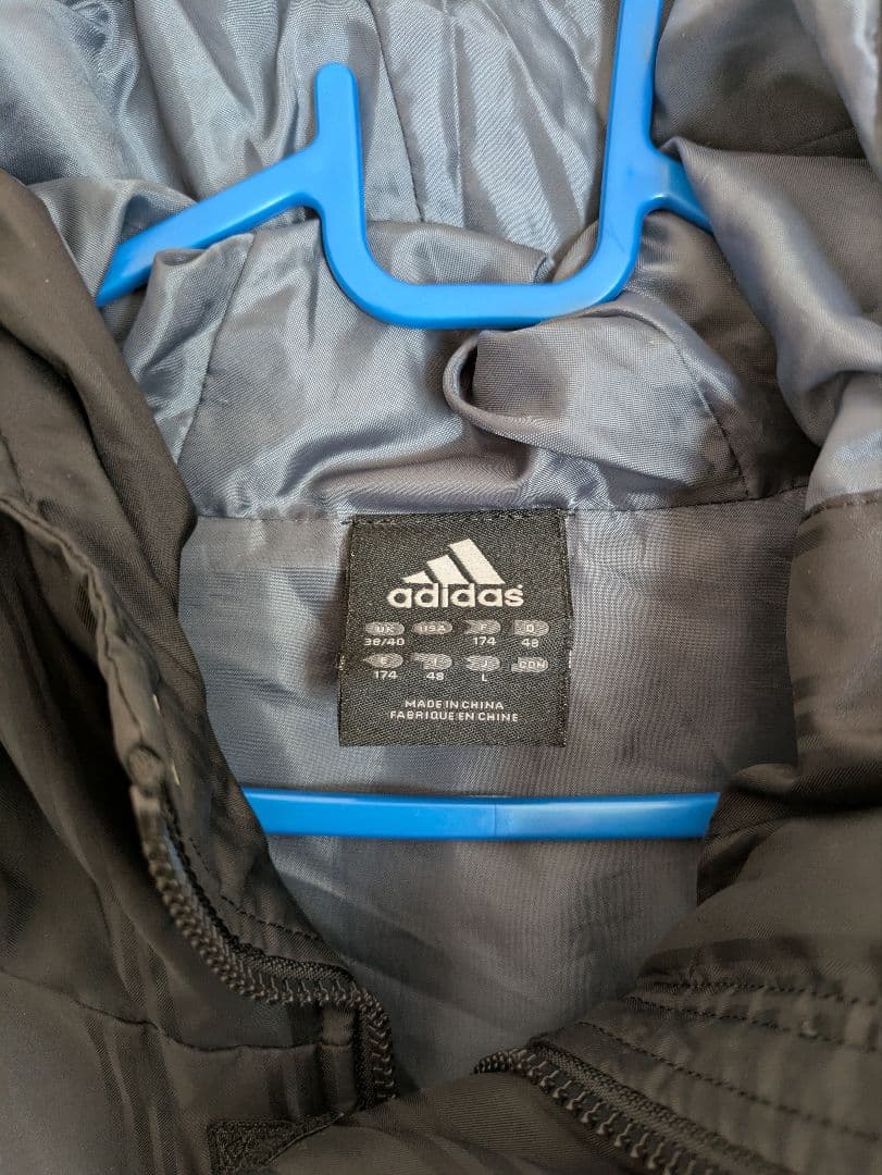 adidasベンチコート(Ｌ)KOMAZAWA UNIVERSITY TOKYO