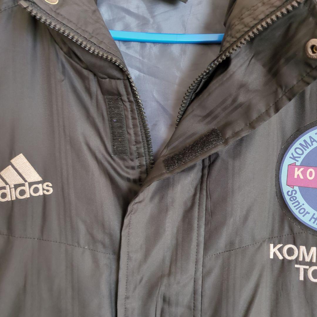 adidasベンチコート(Ｌ)KOMAZAWA UNIVERSITY TOKYO