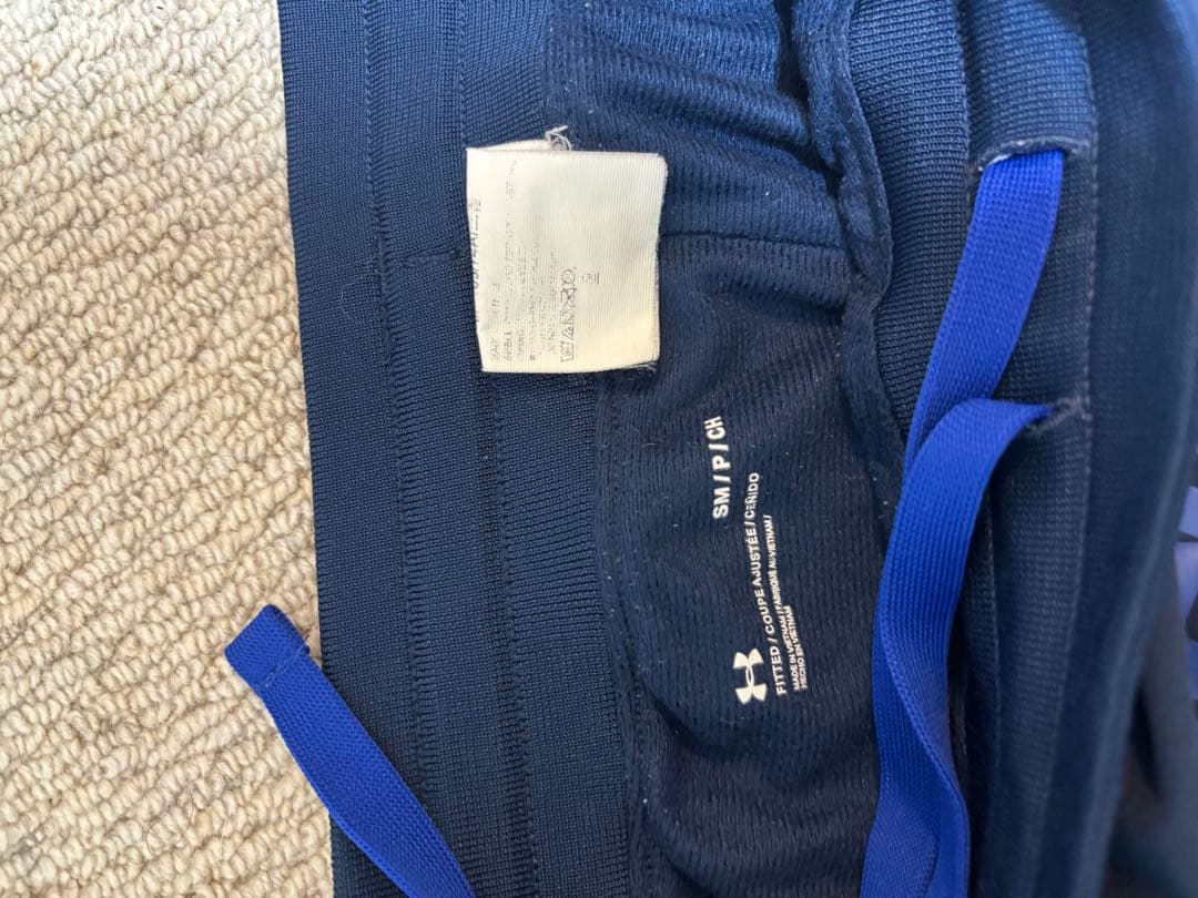 UNDER ARMOUR ジャージ上下セット SMネイビー