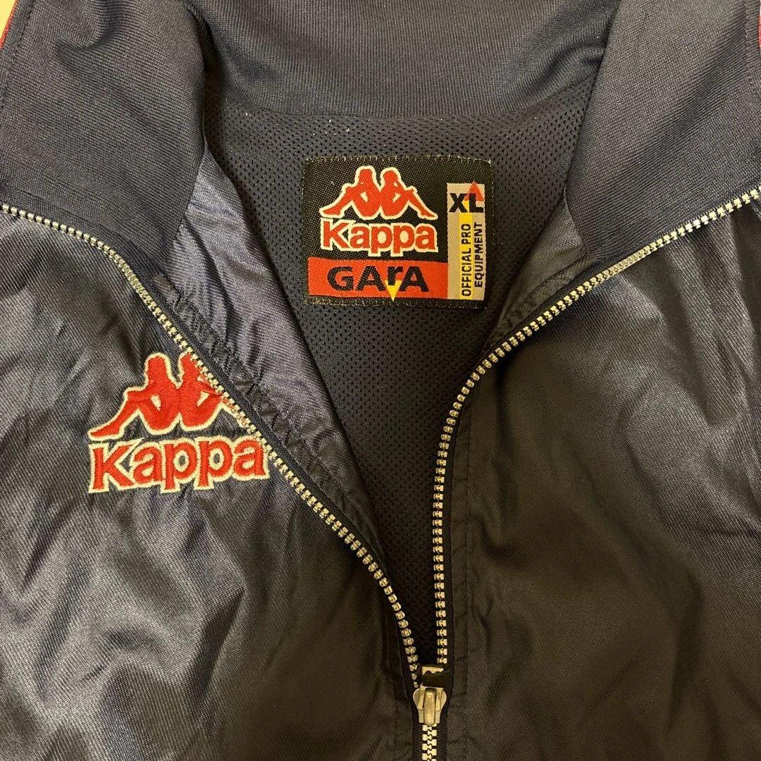 Kappa 90' S ナイロンジャケット　FCバルセロナ チームロゴワッペン付