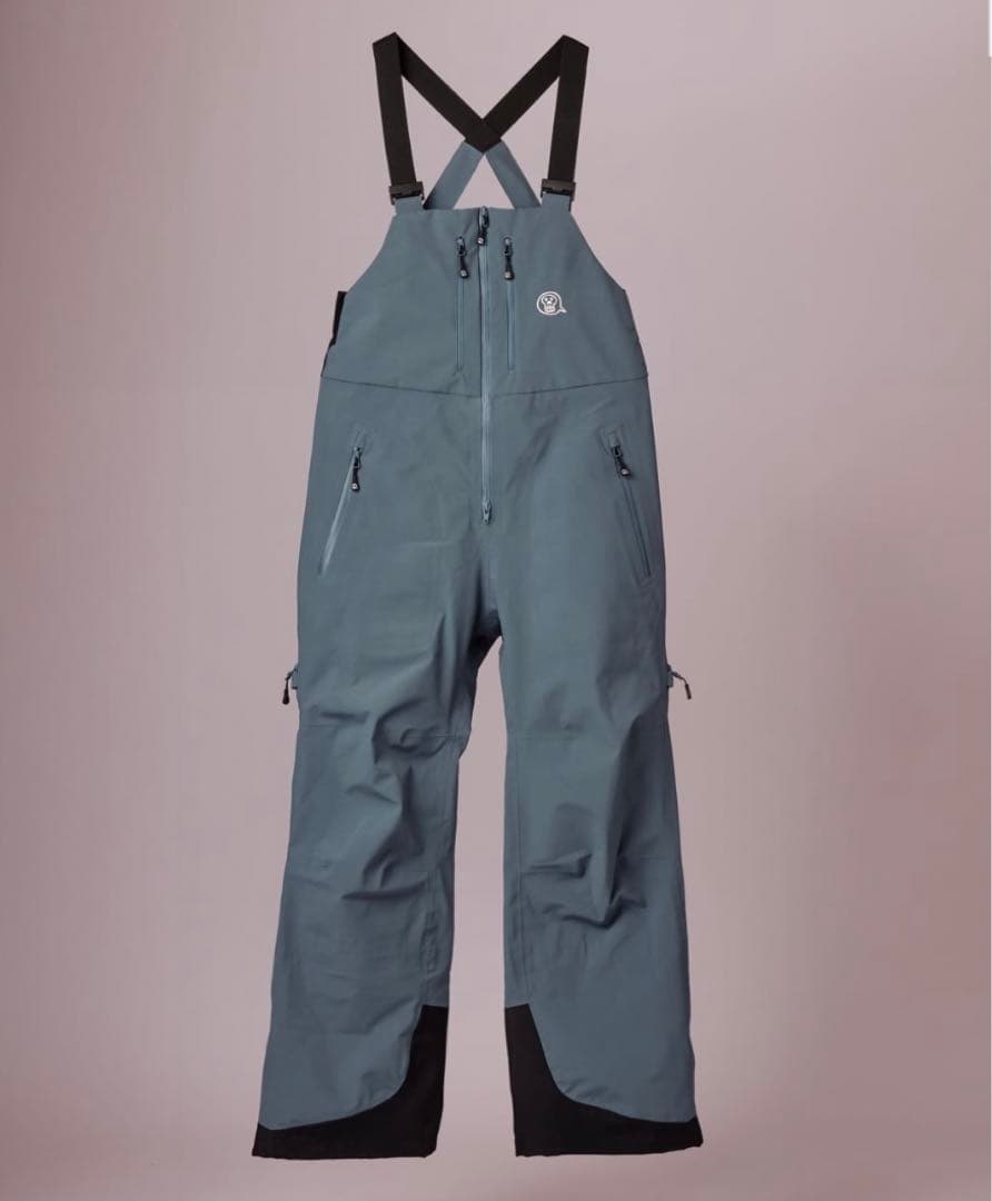 UNFUDGE  WEAR PEEP BIB 新品L BLUEGRAY
