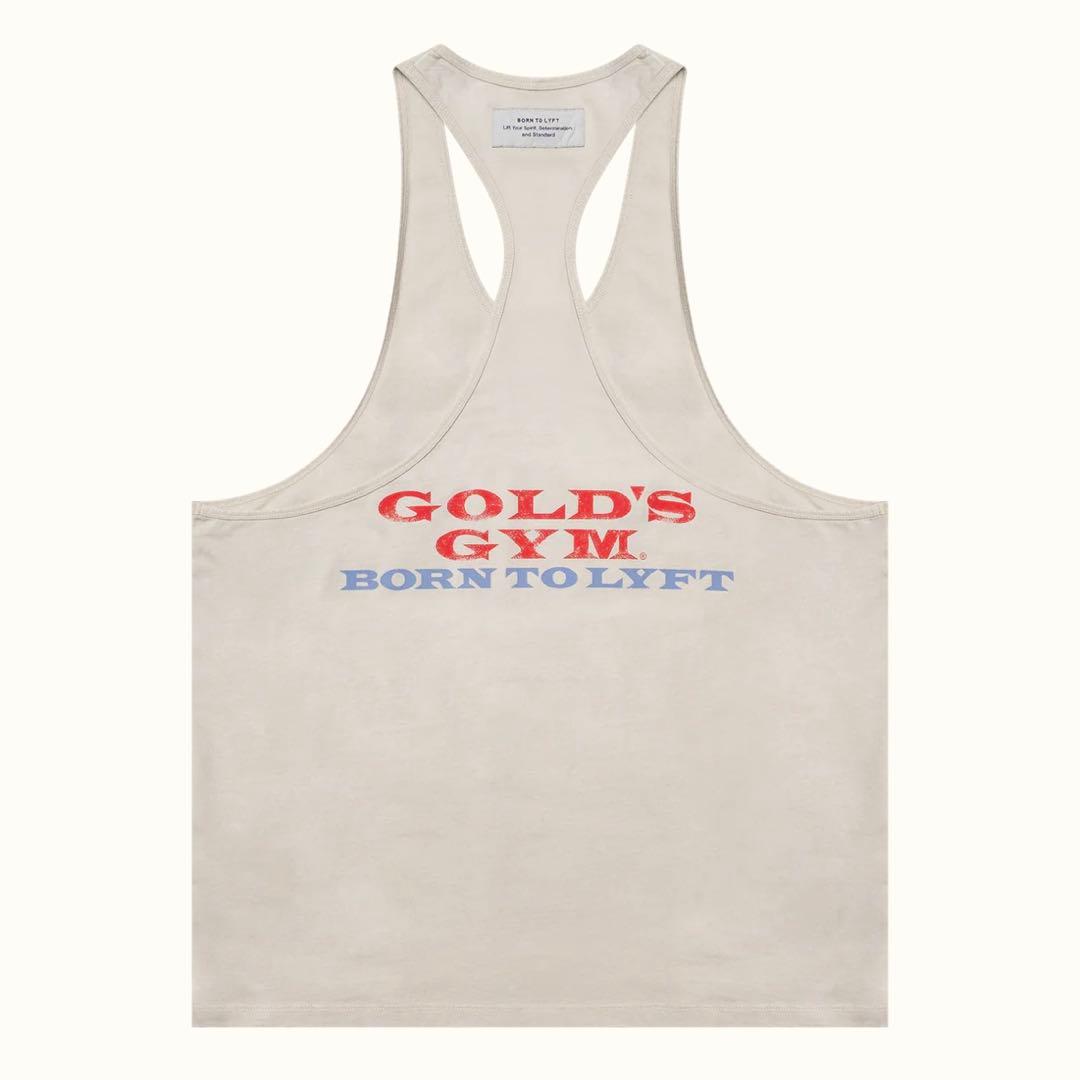 lyftリフト LYFT GOLD'S GYM アイボリー タンクトップ