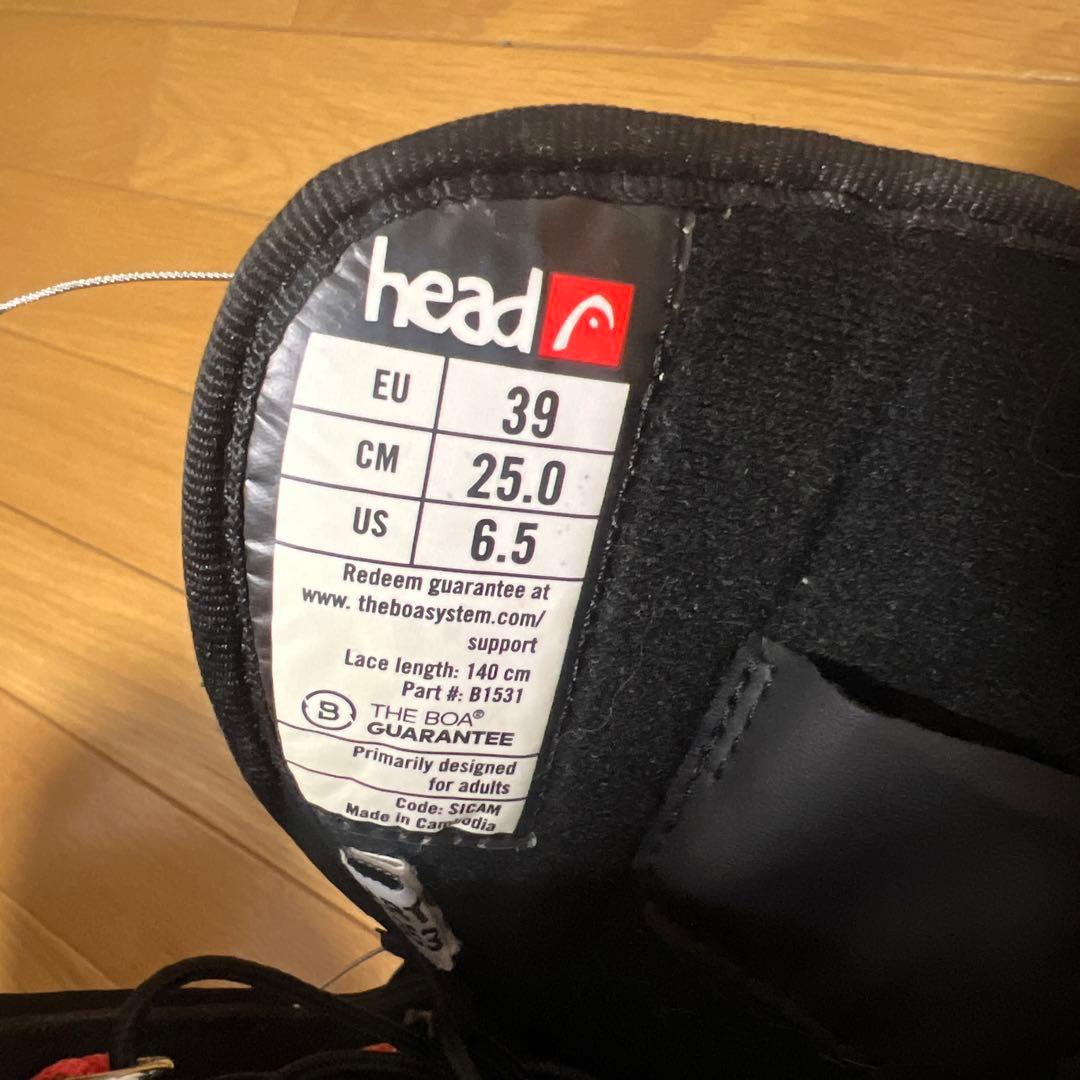 HEAD BOAシステム スノーボードブーツ ブラック
