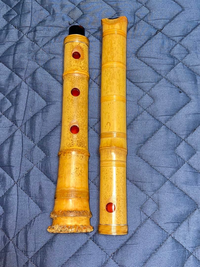 央山銘尺八　　1尺８寸菅