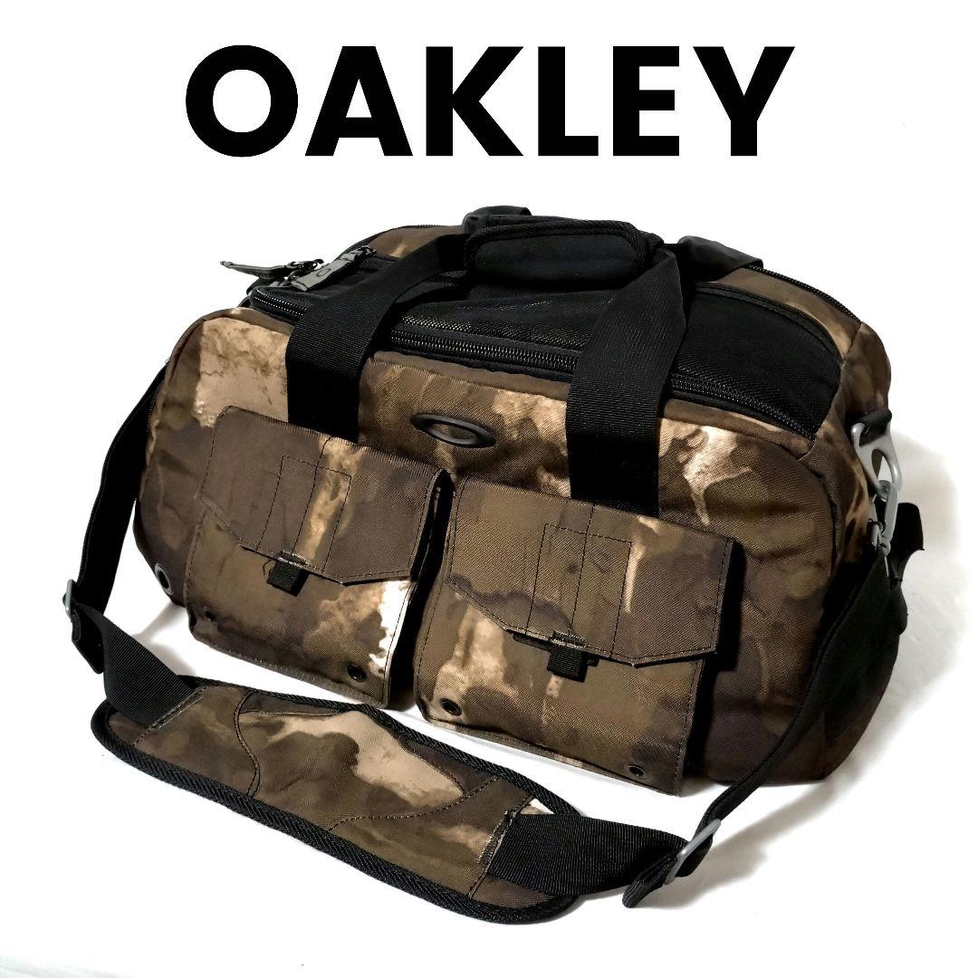 美品　OAKLEY　オークリー　ボストンバッグ　2way　ゴルフバッグ　迷彩柄