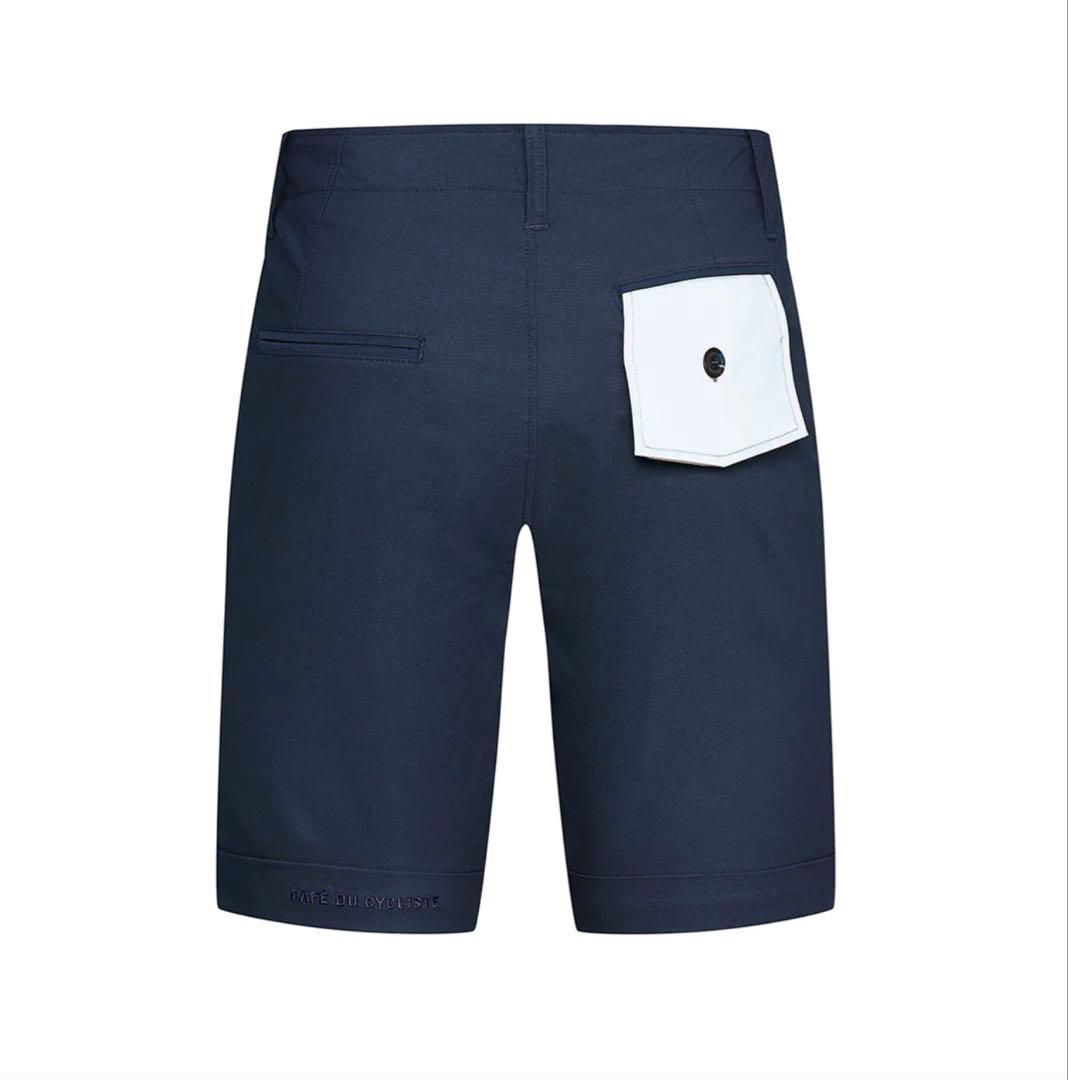 CAFÉ DU CYCLISTE Paulette ネイビー ショーツ サイズS