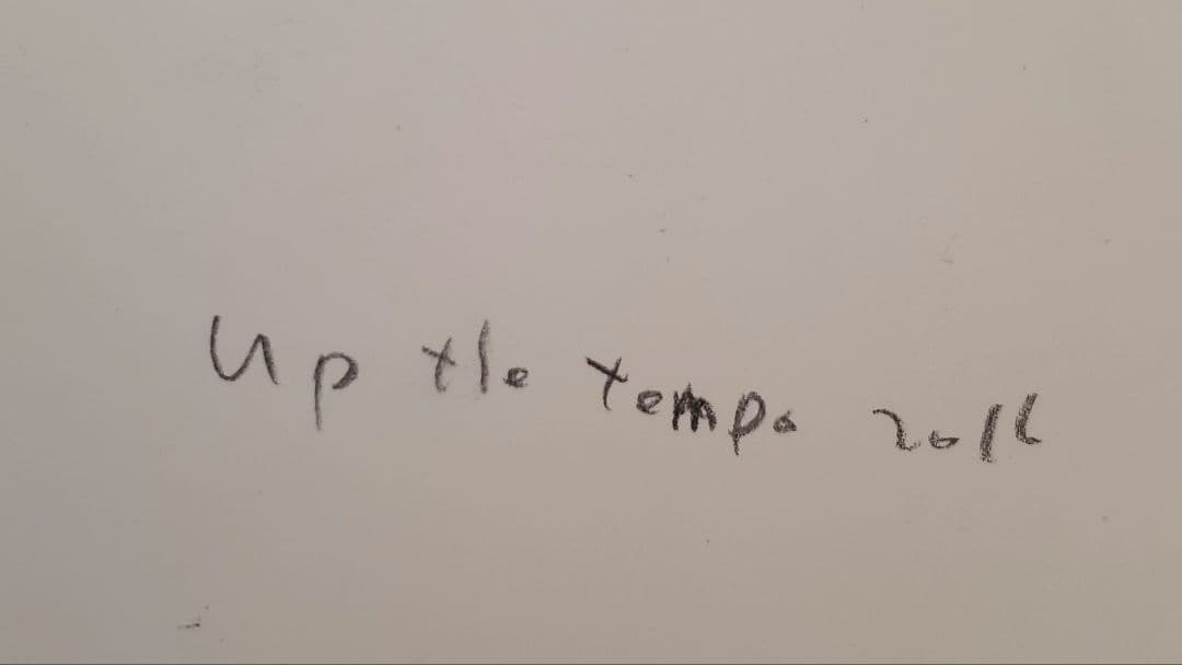 原画 up the tempo 2016 猫 現代アート