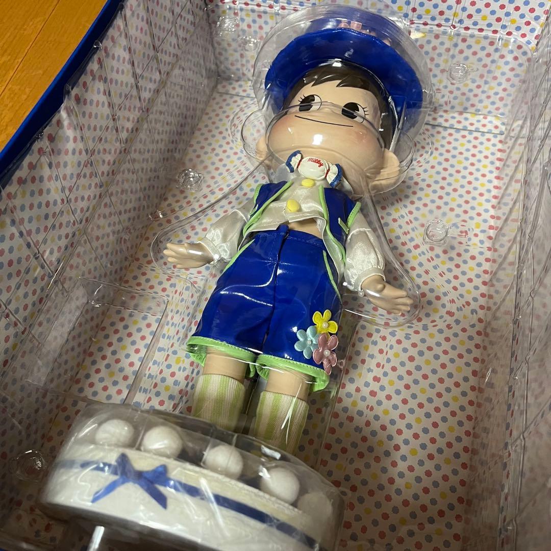 【美品】不二家 ペコちゃん ポコちゃん 60周年 ビスクドール ペア2011