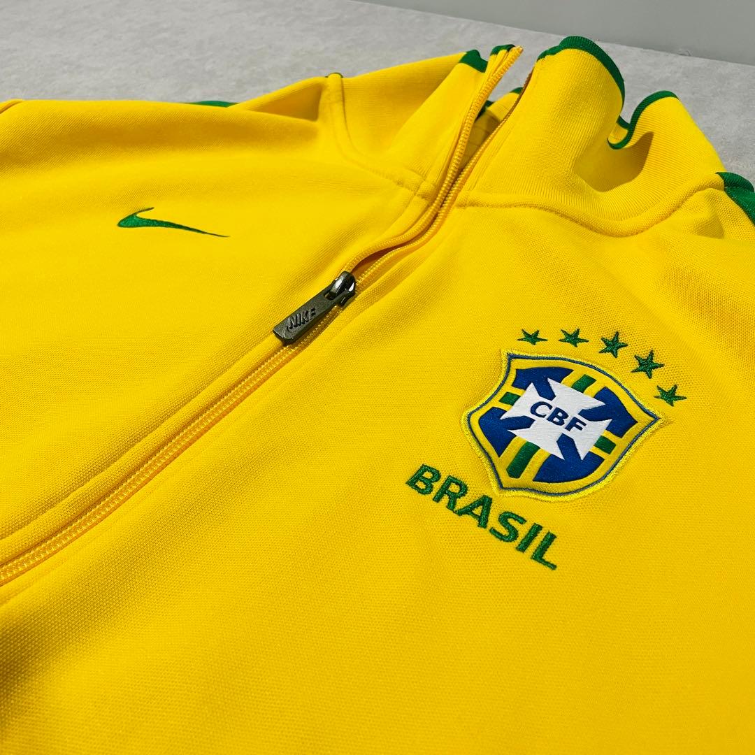 【XLサイズ】ナイキ13-14ブラジル代表オフィシャルトラックジャケット
