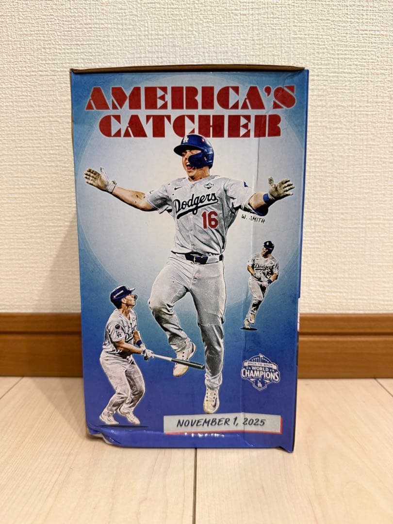 ウィルスミス ボブルヘッド ドジャース 3月28日 配布 限定 MLB 正規品