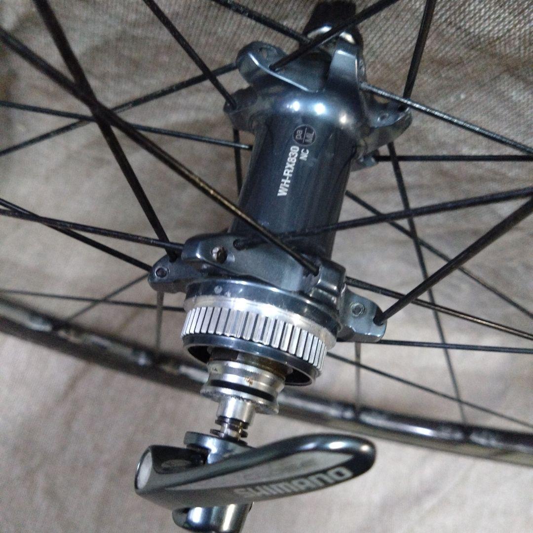 SHIMANO WH-RX830 クイック式 ディスクブレーキ用ホイールセット