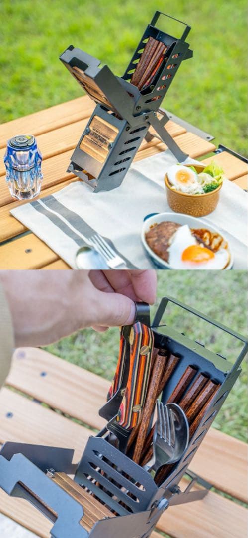 クロススタンドミニ X-STAND mini GRAY グレー カトラリーケース