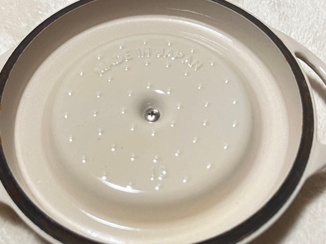 Vermicular ホワイト 両手鍋 18cm