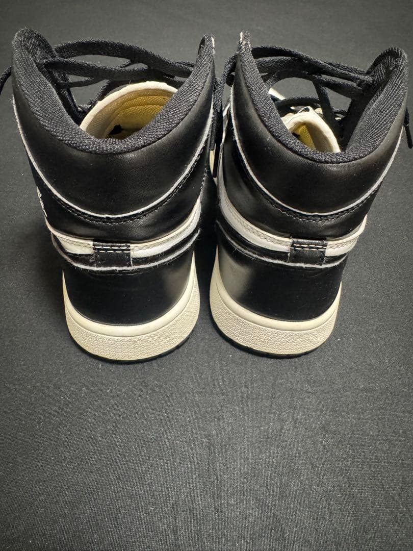 Nike Air Jordan 1 high black/whiteゴルフ27