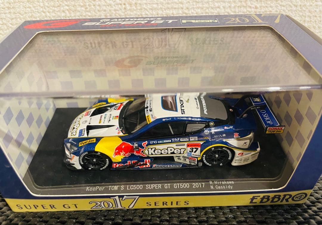 ミニカー EBBRO 1/43 KeePer LC500 SUPER GT 2017
