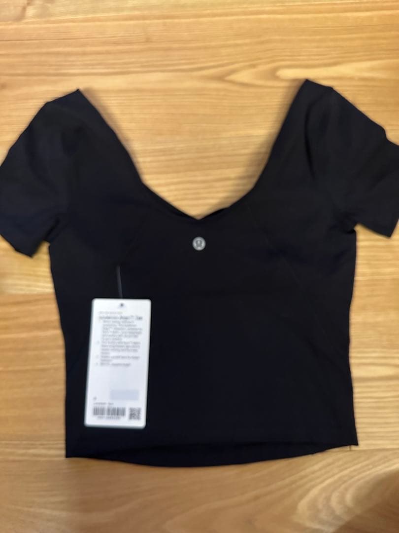 lululemon Align Tee サイズ4 クロップド丈