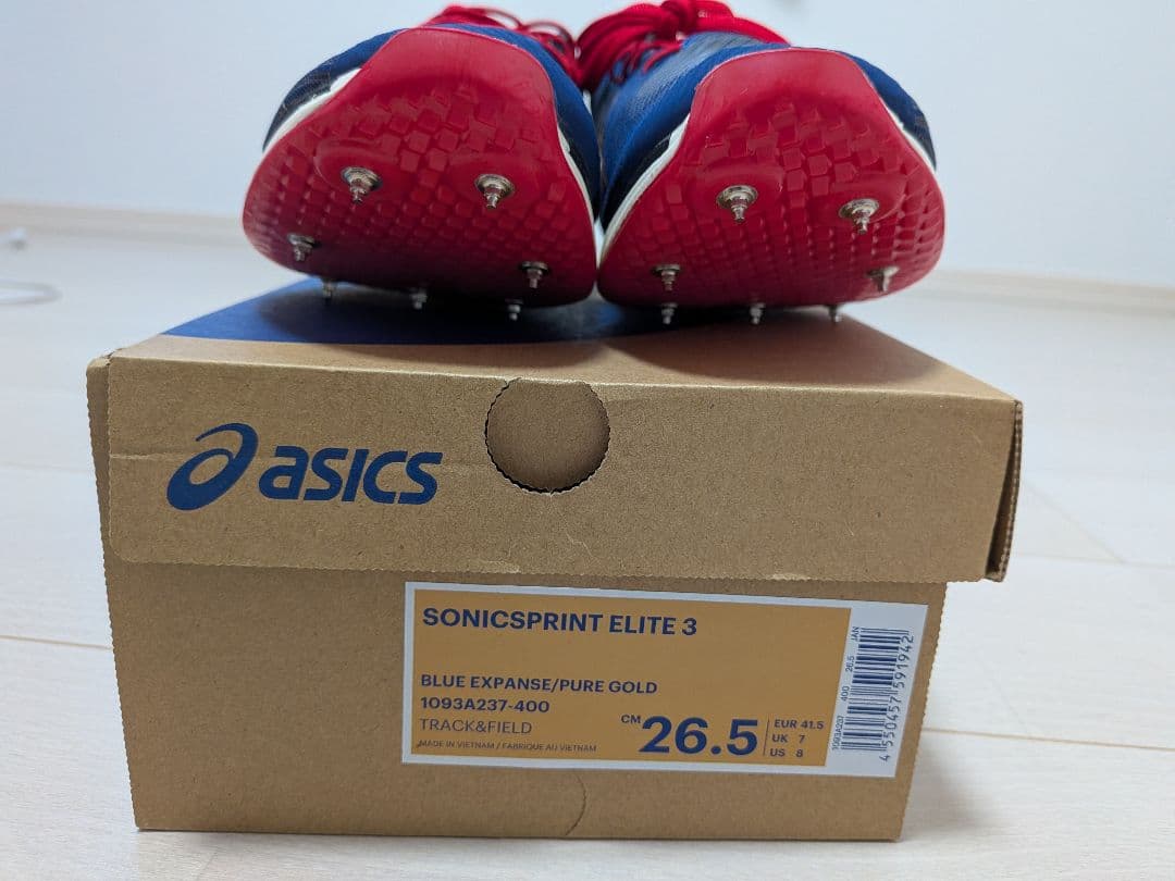 スパイク・シューズ ASICS SONICSPRINT ELITE 3 26.5cm