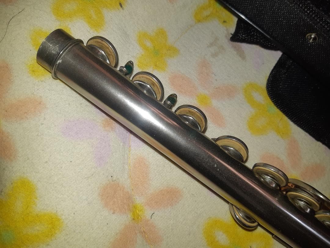 希少！！英国製BOOSEY＆HAWKES洋銀製シリコンタンポ仕様　(^^♪
