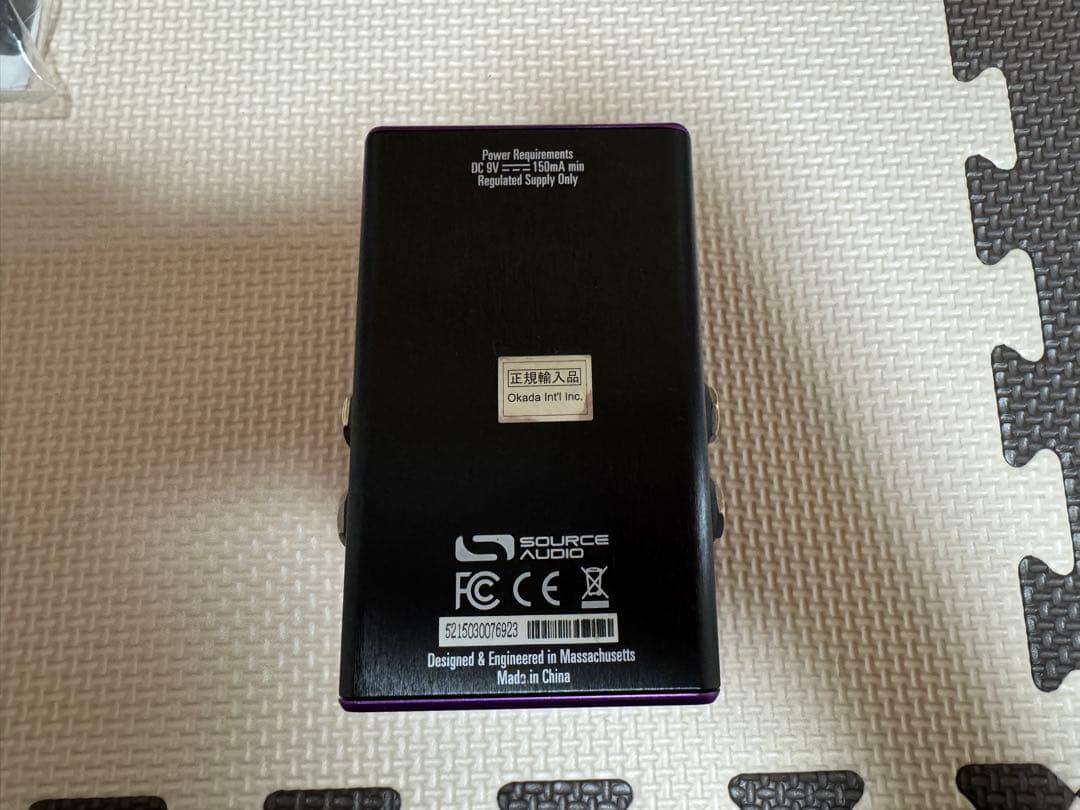 SOURCE AUDIO KINGMAKER FUZZ 純正MIDIアダプター付