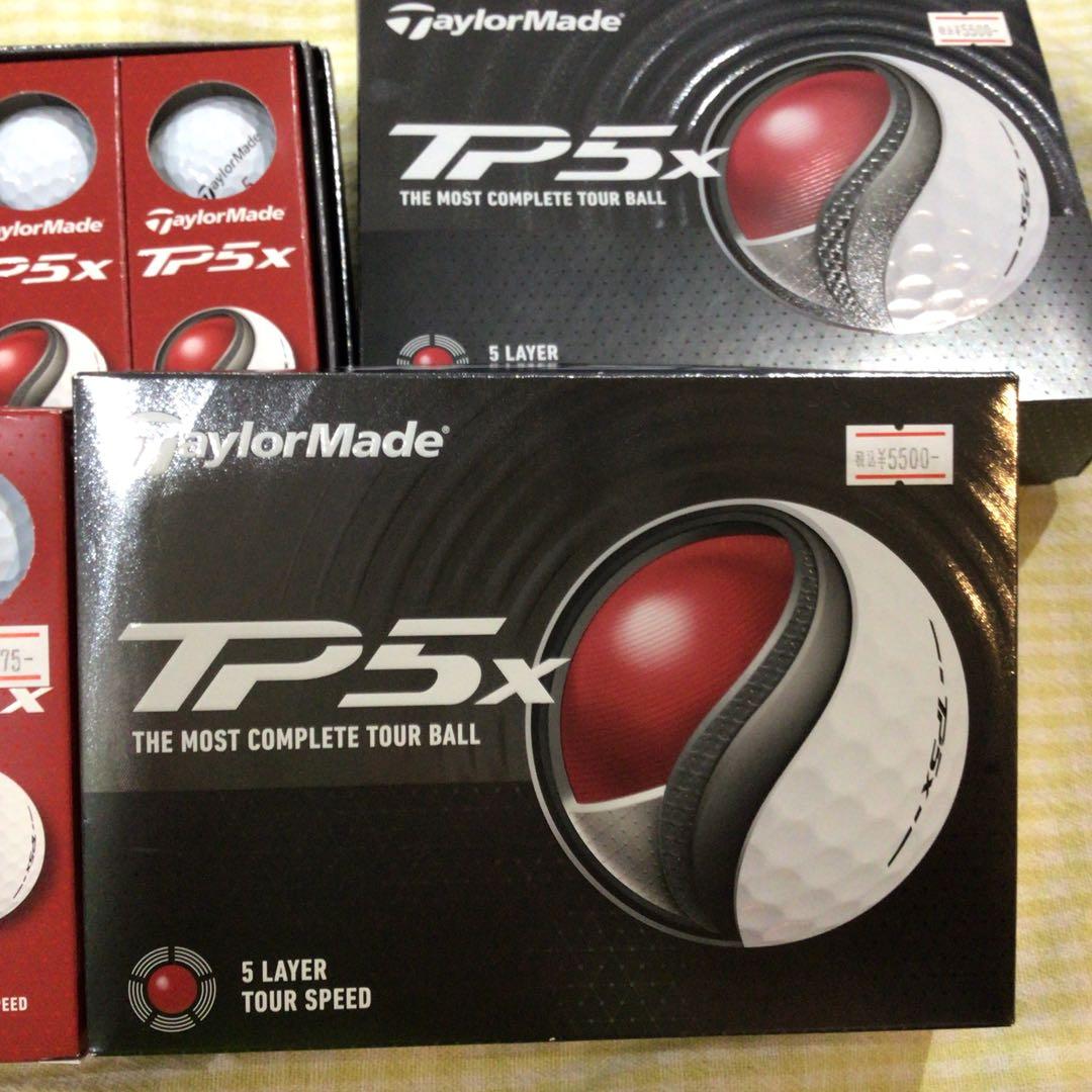 テーラーメイド　TP5x ゴルフボール 3ダース＋2スリーブ　42球セット