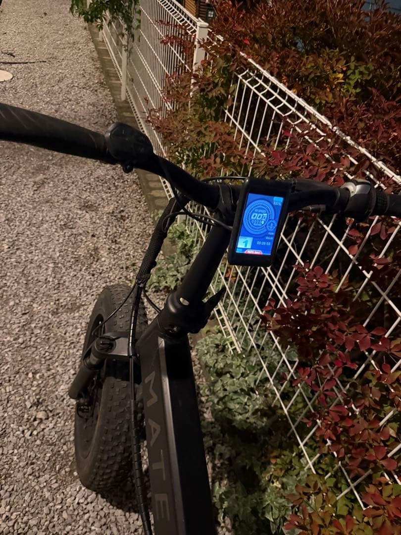MATE X メイトバイク電動アシスト自転車　ブラック　MATE BIKE
