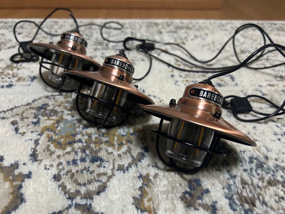 BAREBONES ベアボーンズ　3連ランタン