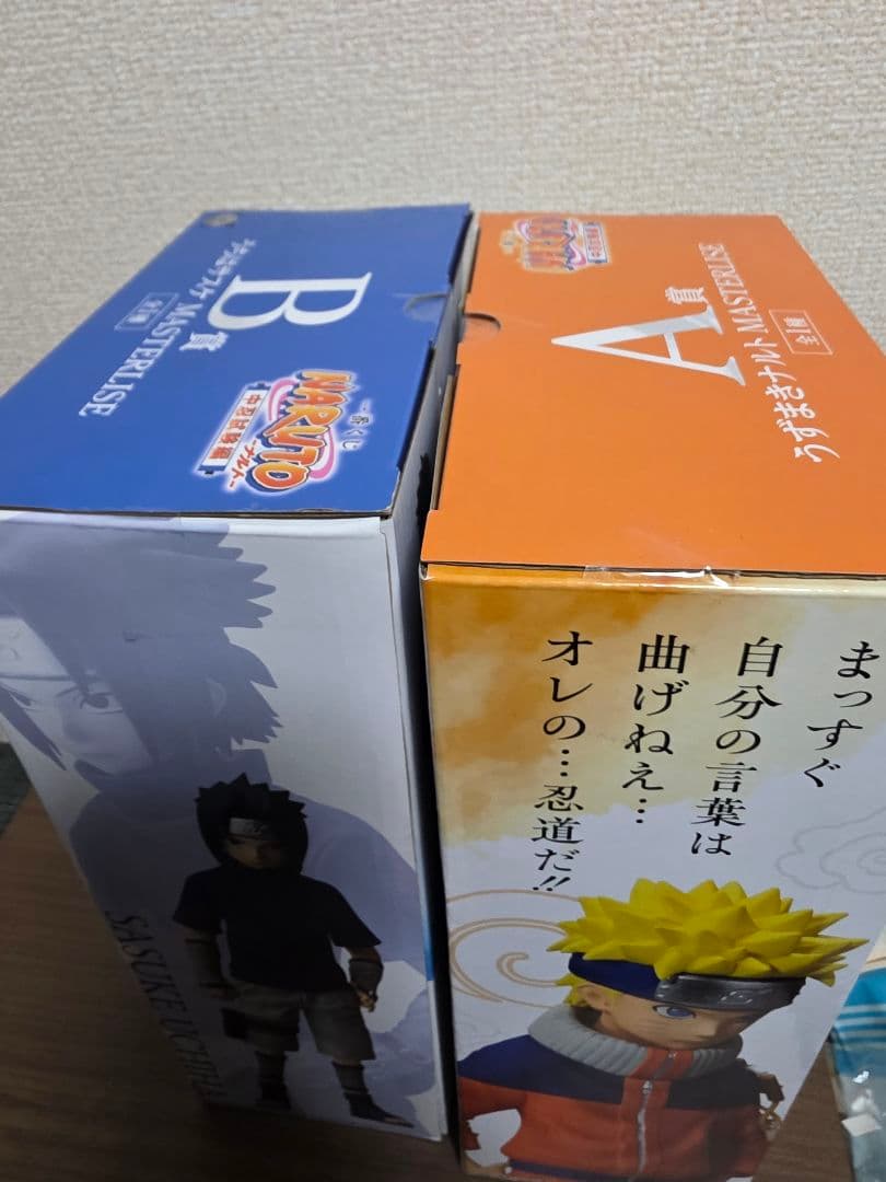 一番くじ NARUTO ナルト 中忍試験編 A賞 B賞　ナルト サスケ
