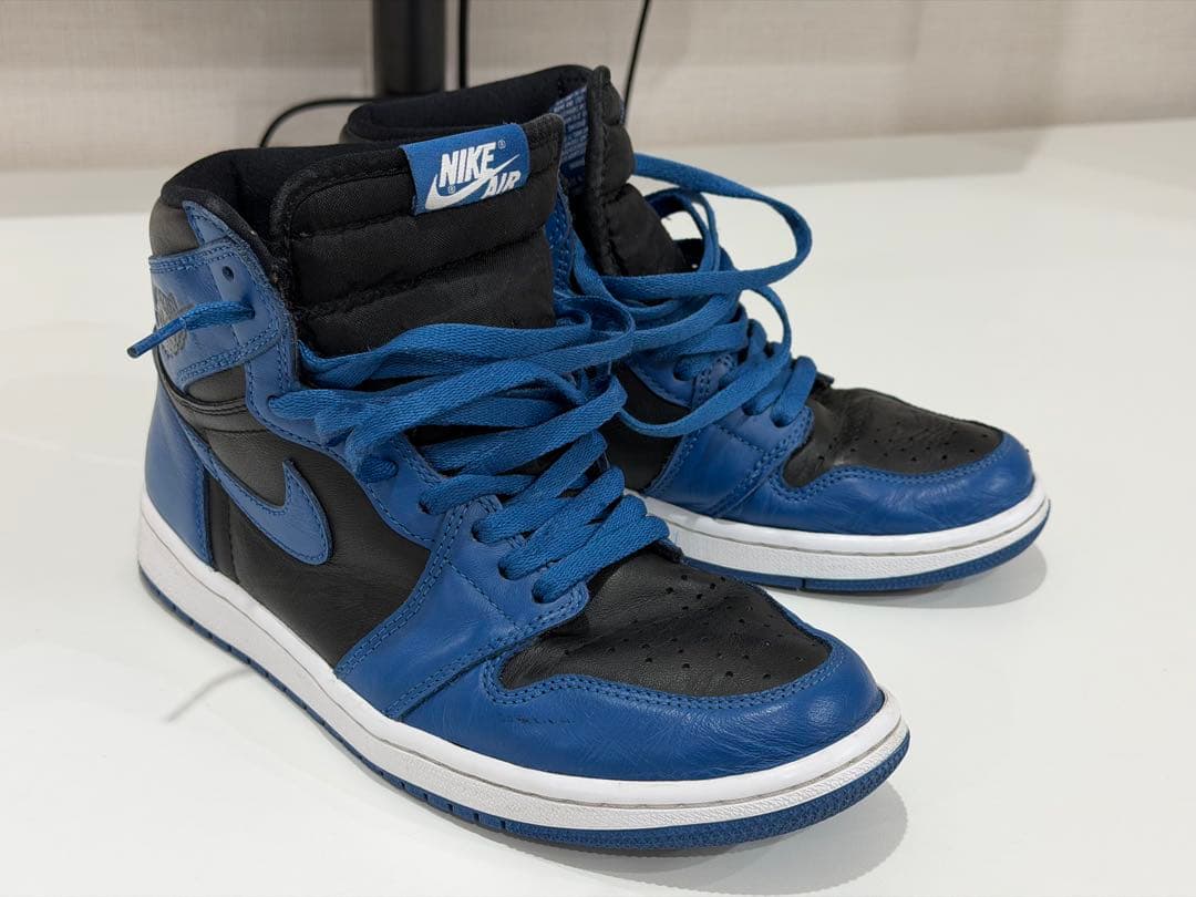 シューズ(男性用) Air Jordan 1 High Dark Marina Blue 25.5