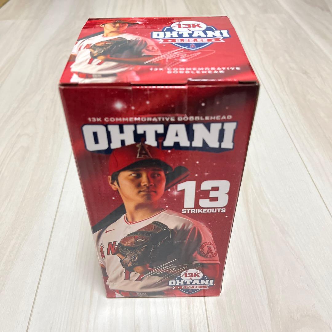 大谷翔平 ボブルヘッド 13奪三振記念MLB エンゼルス　①