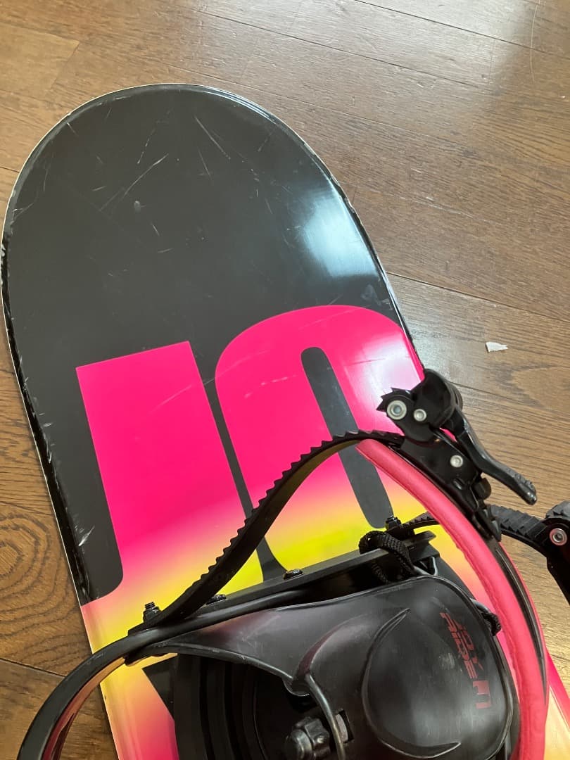 120cm JOYRIDE スノーボード バインディングキッズ小学生 ジュニア