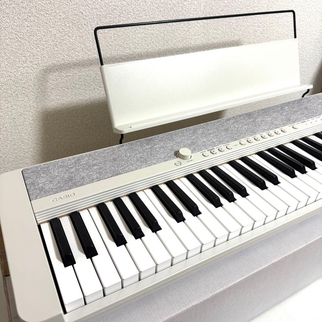 25年製 カシオ CASIO キーボード 61鍵盤 CT-S1 WE