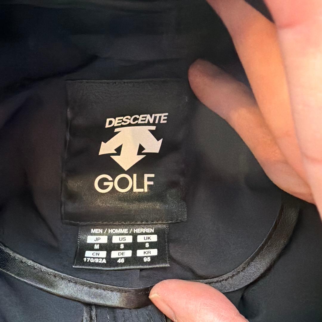 未使用美品 DESCENTE GOLF ブラックジャケット M